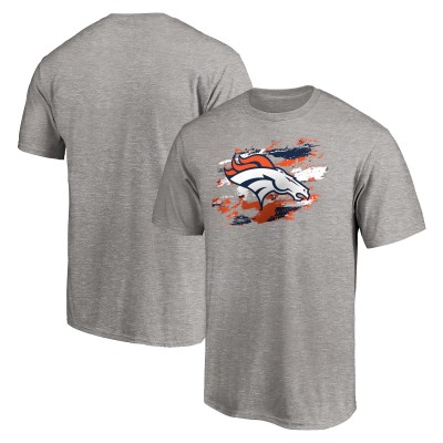Футболка Denver Broncos True Color - Heather Gray