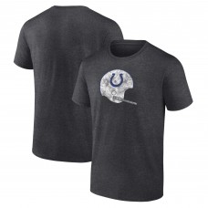 Футболка Indianapolis Colts Throwback Logo - Charcoal