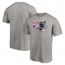 Футболка New England Patriots True Color - Heather Gray