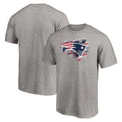 Футболка New England Patriots True Color - Heather Gray