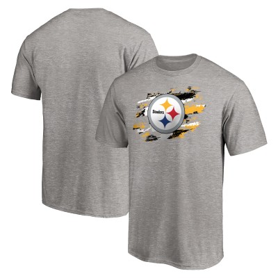 Футболка Pittsburgh Steelers True Color - Heather Gray