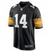 Игровая джерси George Pickens Pittsburgh Steelers Nike Alternate Game Player - Black