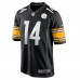 Игровая джерси George Pickens Pittsburgh Steelers Nike Game Player - Black