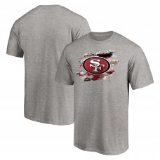 Футболка San Francisco 49ers True Color - Heather Gray