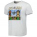 Футболка Jarvis Landry & Tyrann Mathieu New Orleans Saints Homage NFL Jam Tri-Blend - Heather Gray