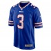 Игровая джерси Damar Hamlin Buffalo Bills Nike - Royal