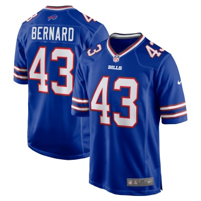 Игровая джерси Terrel Bernard Buffalo Bills Nike Game Player - Royal