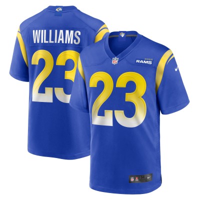 Игровая джерси Kyren Williams Los Angeles Rams Nike - Royal