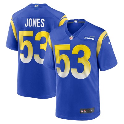 Игровая джерси Ernest Jones Los Angeles Rams Nike - Royal