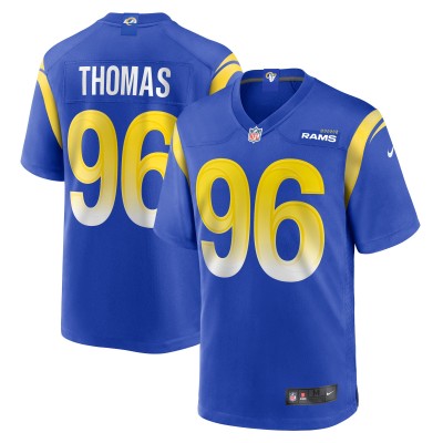 Игровая джерси Keir Thomas Los Angeles Rams Nike - Royal