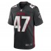 Игровая джерси Arnold Ebiketie Atlanta Falcons Nike Game Player - Black