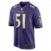 Игровая джерси Josh Ross Baltimore Ravens Nike - Purple