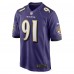 Игровая джерси Rayshad Nichols Baltimore Ravens Nike - Purple