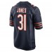 Игровая джерси Jaylon Jones Chicago Bears Nike - Navy