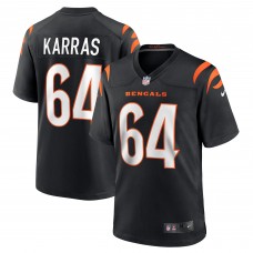 Игровая джерси Ted Karras Cincinnati Bengals Nike - Black