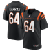 Джерси Cincinnati Bengals Ted Karras Nike Black Game Джерси Cincinnati Bengals Ted Karras Nike Black Game