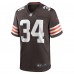 Джерси Cleveland Browns Jerome Ford Nike Brown Game Player