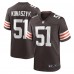 Игровая джерси Jordan Kunaszyk Cleveland Browns Nike - Brown