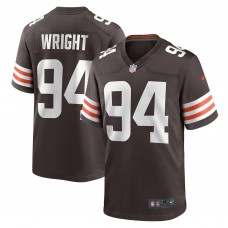 Alex Wright Cleveland Browns Nike Game Player Jersey - Brown