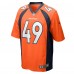 Игровая джерси Alex Singleton Denver Broncos Nike - Orange