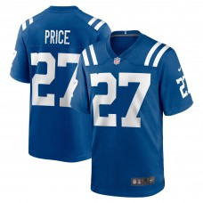 DVonte Price Indianapolis Colts Nike Game Player Jersey - Royal
