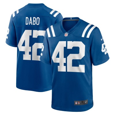 Джерси Indianapolis Colts Marcel Dabo Nike Royal Game Player