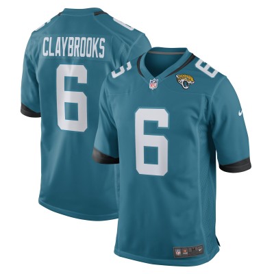 Игровая джерси Chris Claybrooks Jacksonville Jaguars Nike - Teal