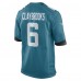 Игровая джерси Chris Claybrooks Jacksonville Jaguars Nike - Teal