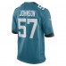 Игровая джерси Caleb Johnson Jacksonville Jaguars Nike - Teal