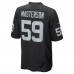 Игровая джерси Luke Masterson Las Vegas Raiders Nike Game Player - Black