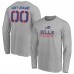 Футболка с длинным рукавом Buffalo Bills Personalized Name & Number Evanston Stencil - Gray