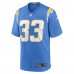 Игровая джерси Deane Leonard Los Angeles Chargers Nike - Powder Blue