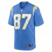 Игровая джерси Hunter Kampmoyer Los Angeles Chargers Nike - Powder Blue