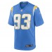 Игровая джерси Otito Ogbonnia Los Angeles Chargers Nike - Powder Blue