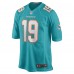 Игровая джерси Skylar Thompson Miami Dolphins Nike - Aqua