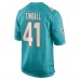 Игровая джерси Channing Tindall Miami Dolphins Nike - Aqua