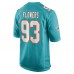 Игровая джерси Trey Flowers Miami Dolphins Nike - Aqua