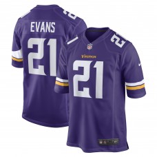 Игровая джерси Akayleb Evans Minnesota Vikings Nike - Purple