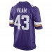 Игровая джерси Luiji Vilain Minnesota Vikings Nike - Purple