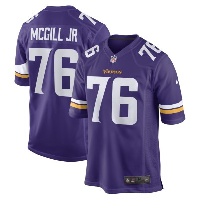 Игровая джерси T.Y. McGill Jr. Minnesota Vikings Nike - Purple