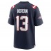 Игровая джерси Quinn Nordin New England Patriots Nike - Navy