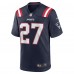 Игровая джерси Myles Bryant New England Patriots Nike - Navy