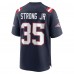 Игровая джерси Pierre Strong Jr. New England Patriots Nike Game Player - Navy