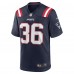 Игровая джерси Kevin Harris New England Patriots Nike - Navy