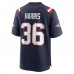 Игровая джерси Kevin Harris New England Patriots Nike - Navy