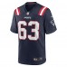 Игровая джерси Chasen Hines New England Patriots Nike - Navy