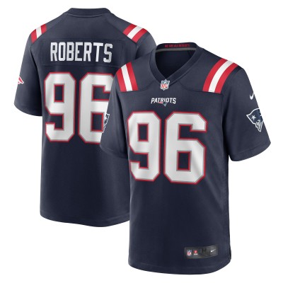 Игровая джерси Sam Roberts New England Patriots Nike - Navy