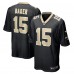 Игровая джерси New Orleans Saints Kawaan Baker Nike Black Game Player