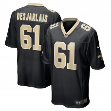 Игровая джерси Drew Desjarlais New Orleans Saints Nike - Black