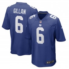 Игровая джерси Jamie Gillan New York Giants Nike - Royal